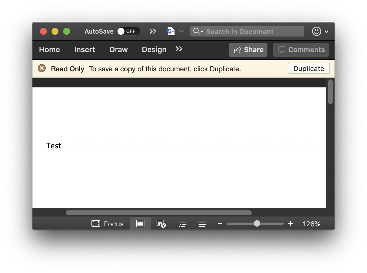 Microsoft Word 只读锁定